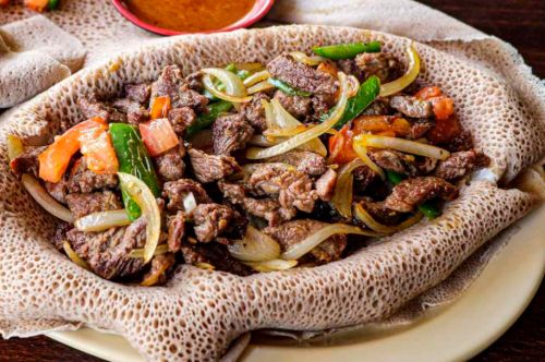 Ermi cafe item Chikena Tibs