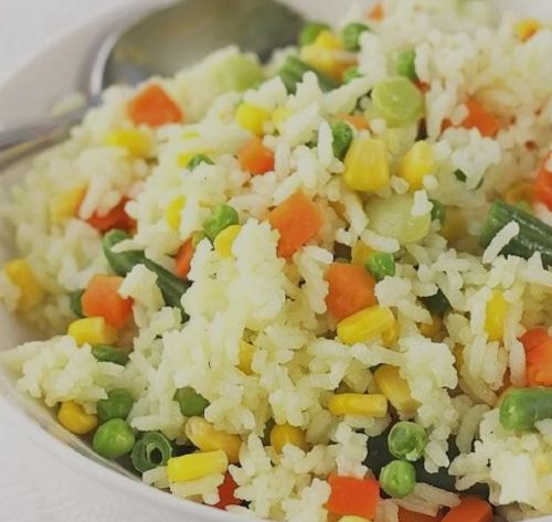 Ermi cafe item Rice with vegetable